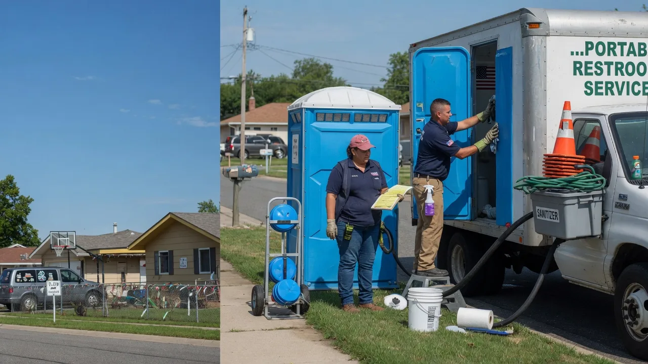 Portable Toilet Rental in Burtrum, MN near me